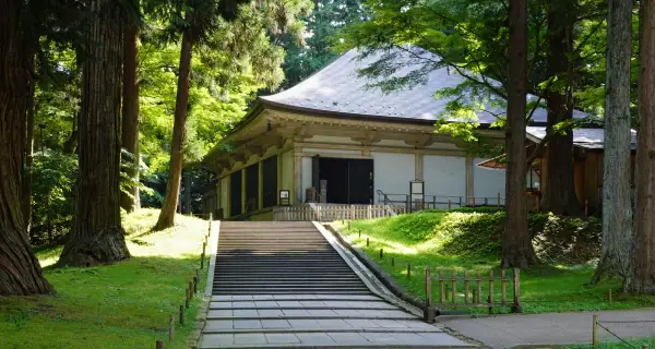 이와테 · Chūson-ji 실제 풍경