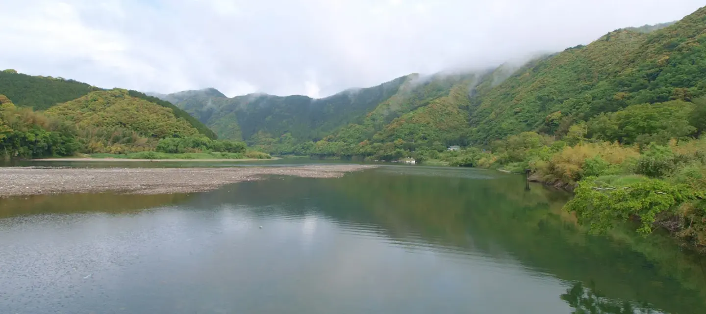 고치 · Shimanto River 실제 풍경